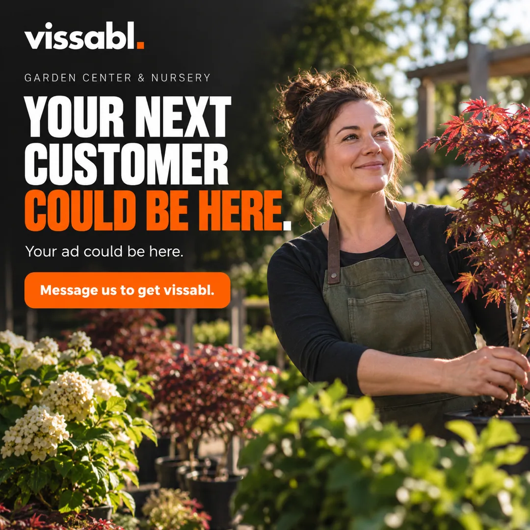 Vissabl ad for Garden Center & Nursery: your ad could be here