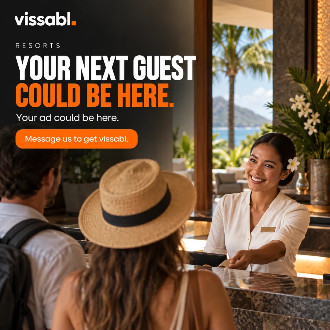 Vissabl ad for Resorts: your ad could be here